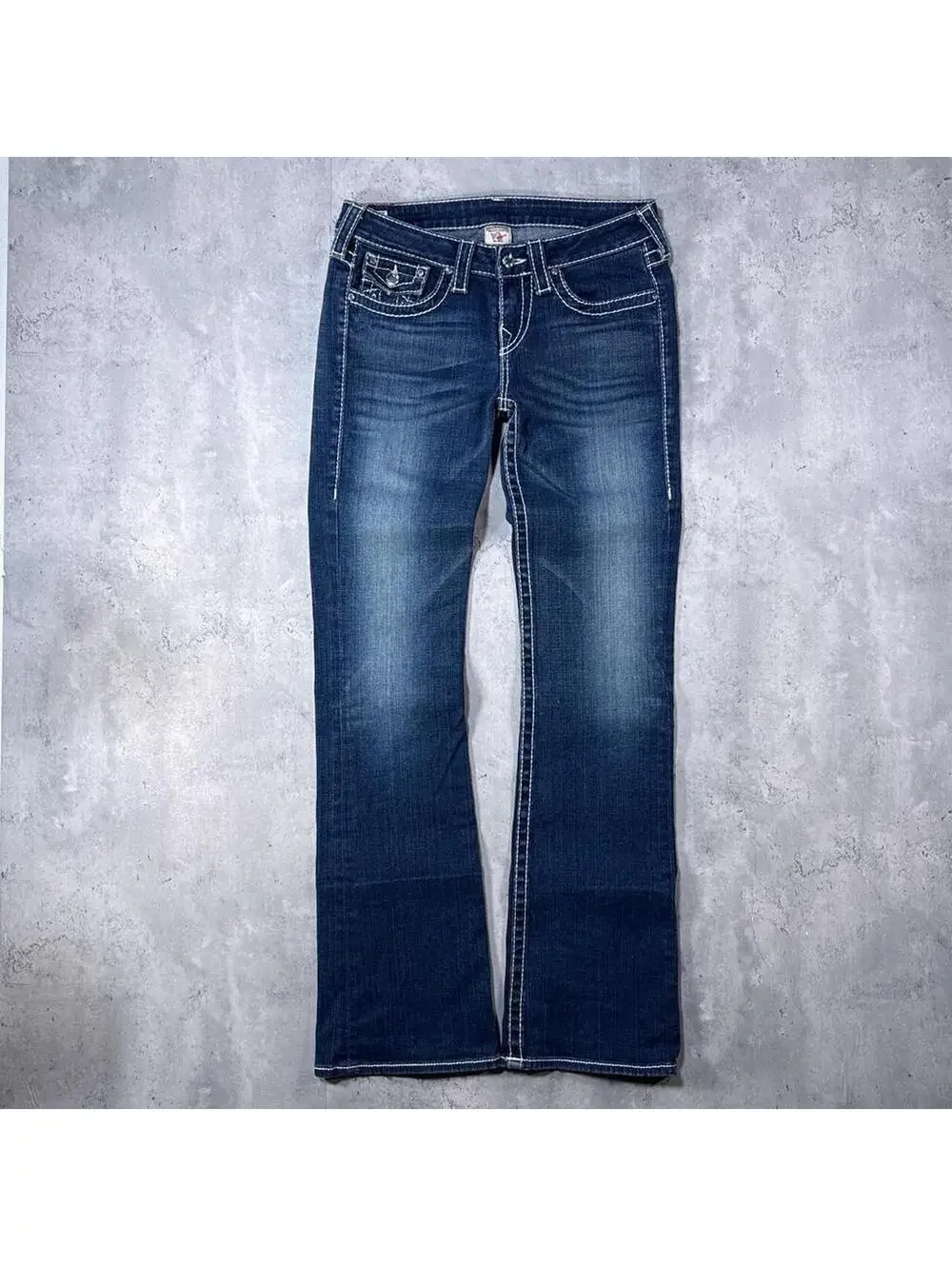 Y2K True Religion 00s Denim Flared Vintage Jeans